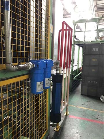 SRB壓縮空氣過濾器的安裝位置影響過濾效率 SRB壓縮空氣過濾器的安裝位置影響過濾效率