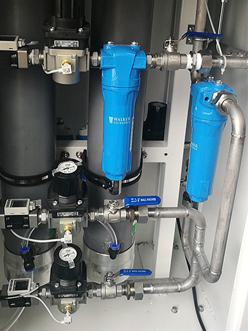 WALKER氮氣過濾器安裝在系統(tǒng)中 WALKER氮氣過濾器安裝在系統(tǒng)中